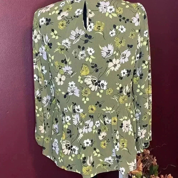 Madewell NWT Women’s XS Floral Baby Doll Style Blouse - Picture 4 of 10